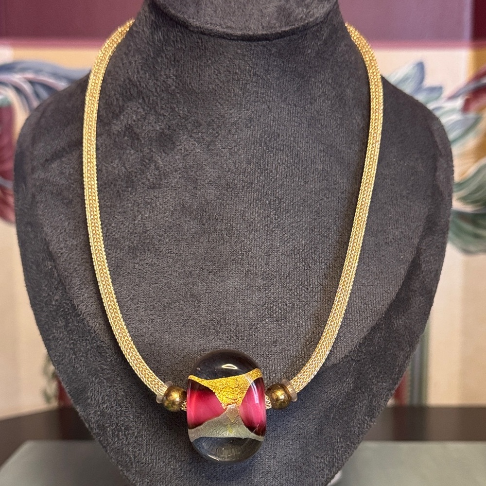 Vintage Manuela Zanvettori Murano Necklace
